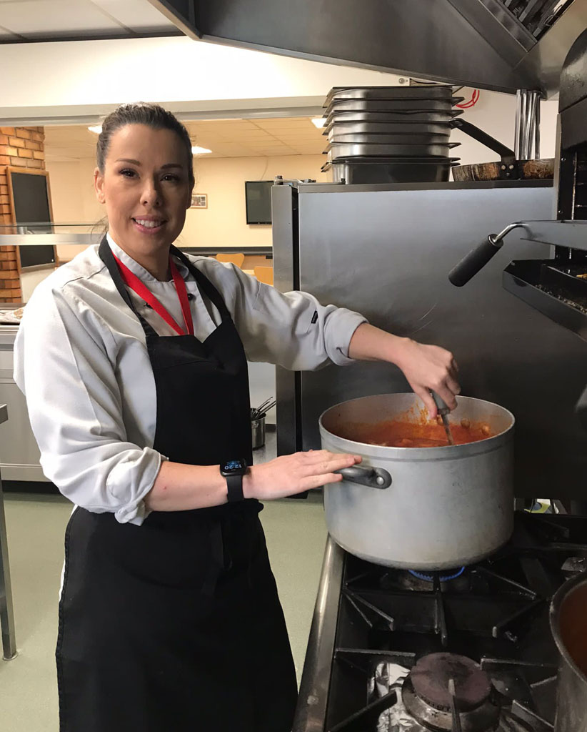 Joanne Graysmark<br />
Head Chef & Catering Manager
